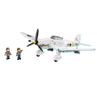 Cobi 5768 II WW Junkers JU 87D-3 STUKA, 1:32, 556 kostek a 2 figurky