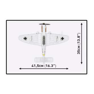 Cobi 5768 II WW Junkers JU 87D-3 STUKA, 1:32, 556 kostek a 2 figurky