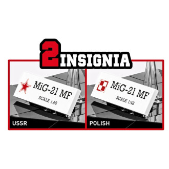 Cobi 5918 MIG-21 MF (Polsko / SSSR), 1:48, 381 kostek