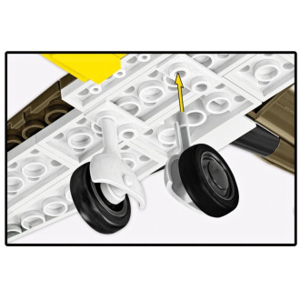 Cobi 5873 II WW Messerschmitt BF-109F, 1:48, 123 kostek