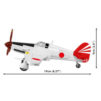 Cobi 5872 II WW Kawasaki Ki-61 Hien, 1:48, 141 kostek