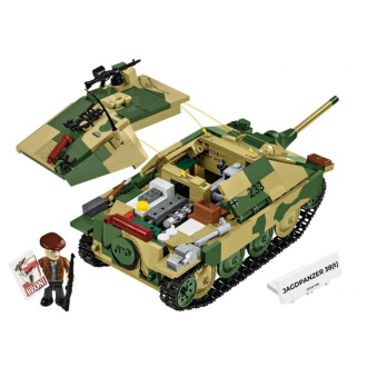 Cobi 2670 II WW Jagdpanzer 38(t) CHWAT (Odvážlivec), 1:28, 731 kostek