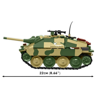Cobi 2670 II WW Jagdpanzer 38(t) CHWAT (Odvážlivec), 1:28, 731 kostek