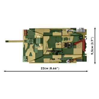 Cobi 2670 II WW Jagdpanzer 38(t) CHWAT (Odvážlivec), 1:28, 731 kostek