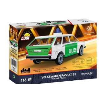 Cobi 24645 Volkswagen Passat B1 Variant Policie, 1:35, 116 kostek
