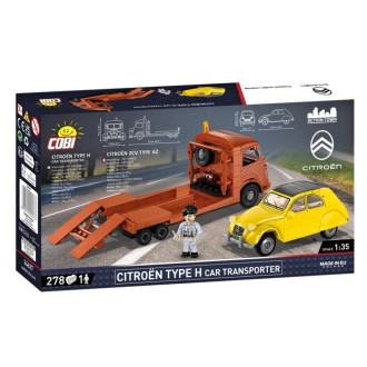 Cobi 24627 Citroën Type H Odtahovka, 1:35, 278 kostek