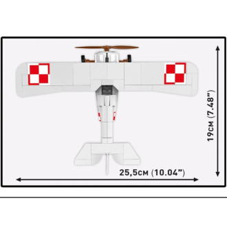 Cobi 2998 Great War Nieuport 17 C.1, 1:32, 274 kostek