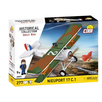 Cobi 2997 Great War Nieuport 17 C.1, 1:32, 277 kostek