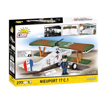 Cobi 2997 Great War Nieuport 17 C.1, 1:32, 277 kostek