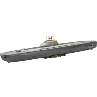 Plastic ModelKit ponorky 05186 - 70 Years Bundeswehr:Wilhelm Bauer,Type 206A,Class2 (1:144)