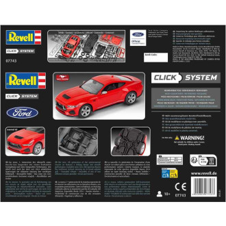 Revell EasyClick auto 07743 - 2024 Ford Mustang GT (1:25)