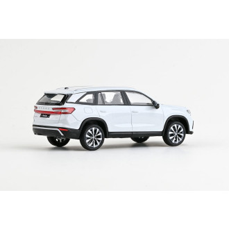 Abrex Škoda Kodiaq II (2023) Bílá Moon Metalíza 1:43
