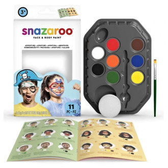Snazaroo velká sada obličejových barev Dobrodružství