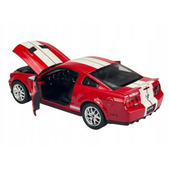 Welly Ford Shelby 2007 Cobra GT 500, Červený 1:24