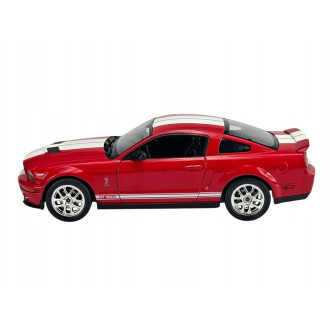 Welly Ford Shelby 2007 Cobra GT 500, Červený 1:24