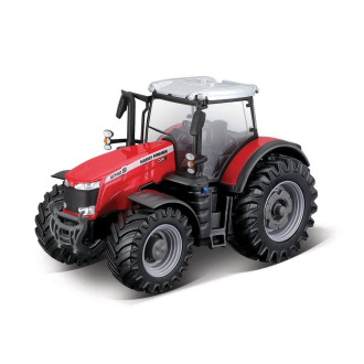 Bburago Farmland Traktor Massey Ferguson 8740S, 10cm