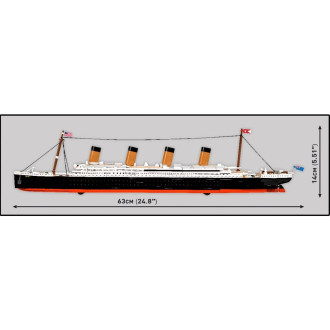 Cobi 1688 R.M.S. Titanic, 1:450, 848 kostek