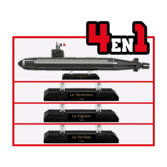 Cobi 4859 Armed Forces Sous-marin SNLE ponorka, 1:300, 643 k, 2 f