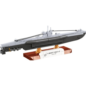 Cobi 4858 II WW Německá ponorka U-Boot VIIB U-47, 1:300, 165 kostek