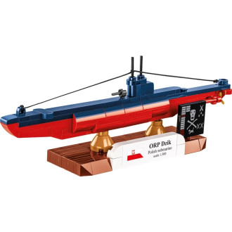 Cobi 4864 II WW ORP DZIK polská ponorka, 1:300, 148 kostek