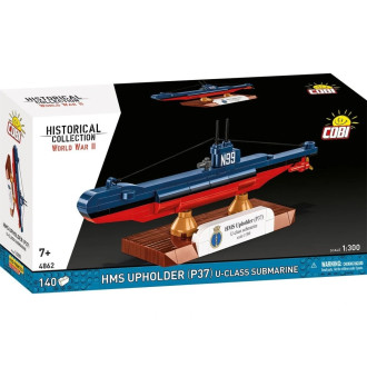 Cobi 4862 II WW HMS Upholder (P37) U-class ponorka 1:300, 140 kostek