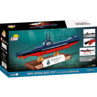Cobi 4862 II WW HMS Upholder (P37) U-class ponorka 1:300, 140 kostek