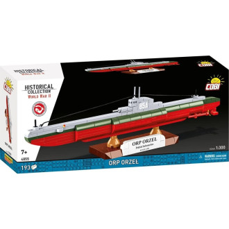 Cobi 4855 II WW Polská ponorka ORP Orzel, 1:300, 193 kostek