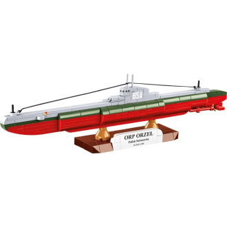 Cobi 4855 II WW Polská ponorka ORP Orzel, 1:300, 193 kostek