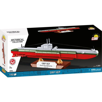 Cobi 4856 II WW Polská ponorka ORP Sep, 1:300, 190 kostek