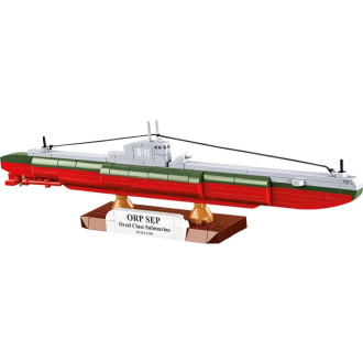 Cobi 4856 II WW Polská ponorka ORP Sep, 1:300, 190 kostek