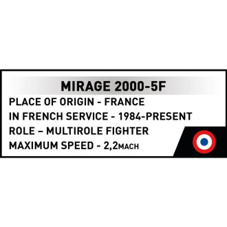 COBI 5917 Mirage 2000-5, 1:48, 494 kostek