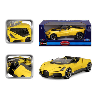 Bburago Bugatti Mistral, Yellow 1:18
