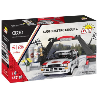 Cobi 24666 Audi Quattro Group 4, 1:35, 167 kostek