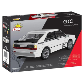 Cobi 24665 Audi Quattro 1980, bílé, 1:35, 79 kostek