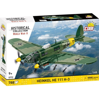 Cobi 5772 II WW HEINKEL He 111 H-3, 1:48, 788 kostek