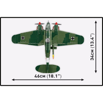 Cobi 5771 II WW Heinkel He 111 H-22 se střelou V1, 1:48, 927 k, 2 f, Executive edition