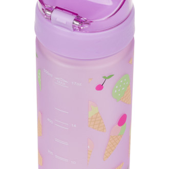 BAAGL Tritanová láhev na pití Lavender, 500 ml