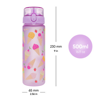 BAAGL Tritanová láhev na pití Lavender, 500 ml