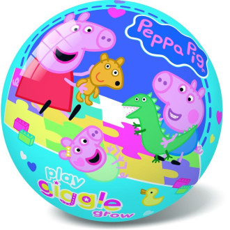 Gumový dětský míč, Prasátko Peppa - 23cm