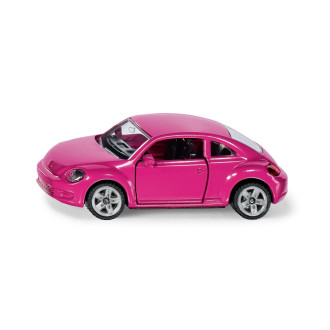 Siku blister - VW Beetle růžový s polepy