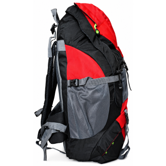 Turistický batoh Mountains 50 L, červený