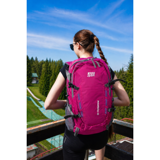 Batoh Mountains 40 L turistický růžový