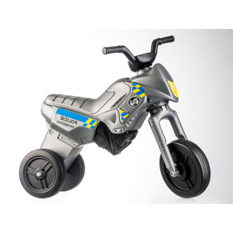 Odrážedlo Enduro Yupee velké, nostnost 25 kg, Policie