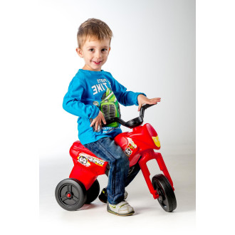Odrážedlo Enduro Yupee velké, nostnost 25 kg, červené