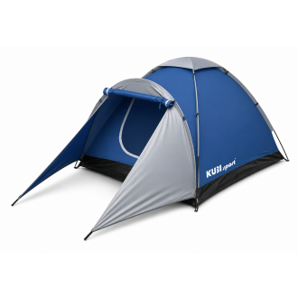 Stan monodome pro 3 osoby s předsíňkou, modrý