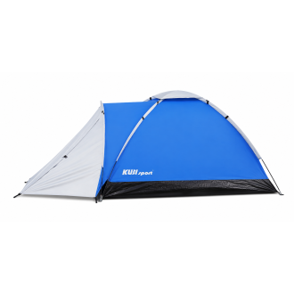 Stan monodome pro 3 osoby s předsíňkou, modrý