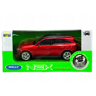 Welly Mercedes-Benz GLC červený, 1:34-39