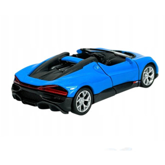 Welly Bugatti W16 Mistral modrý, 1:34-39