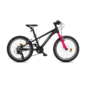 Dětské jízdní kolo Mayo 20 EGO FIT V, 7spd, 2026 černo-růžové