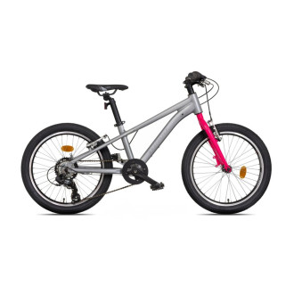 Dětské jízdní kolo Mayo 20 EGO FIT V, 7spd, 2026 stříbrno-růžové